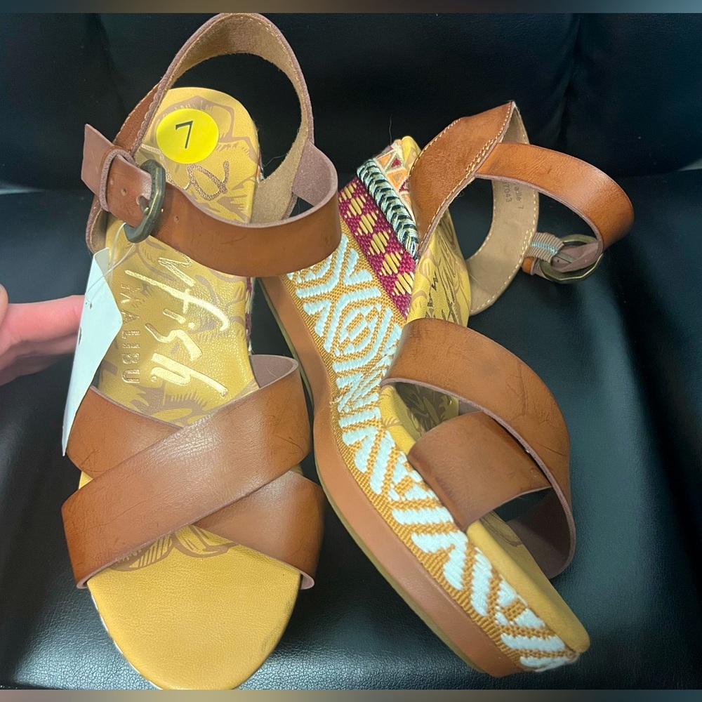 ‘blowfish’ Wedge HEELS 👠😍 SIZE 7